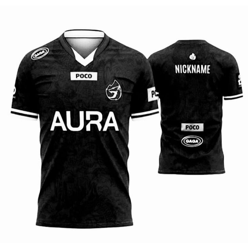 Jual Jersey Gaming aura 2022 fullprinting ( FREE NICKNAME ) Shopee