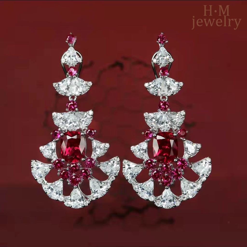 Anting Ruby Panjang