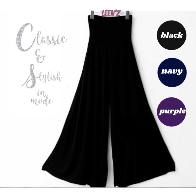 NEW Rok celana payung/kulot lebar/umbrella wide pants bahan jersey