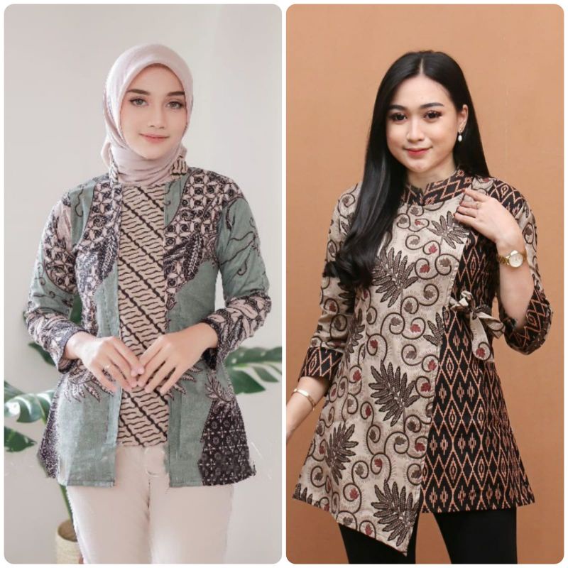 Jual Batik Wanita Batik Kerja Wanit Batik Wanita Modern Baju   Cc1e9b6c226cc9bd9c94e3d221489393