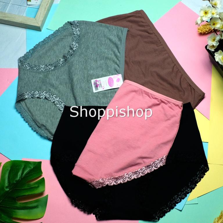 Celana Dalam CD Wanita Dewasa Jumbo Renda Grisina 56833 Size L XL XXL XXXL