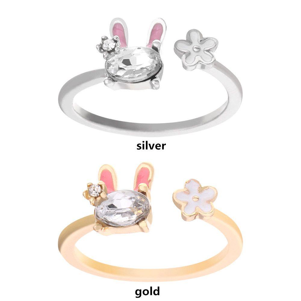 R-flower Ring Gift Opening Jewelry Cincin Hewan