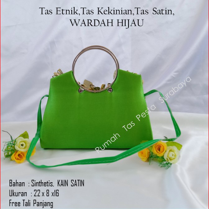 Tas Gliter,Tas Cantik,Tas Elegant,WARDAH HIJAU