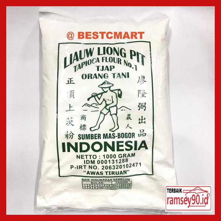 

Rytdhy- Liauw Liong Pit Tapioca Flour / Tepung Tapioka / Sagu 1000 Gr 7Utu7T-