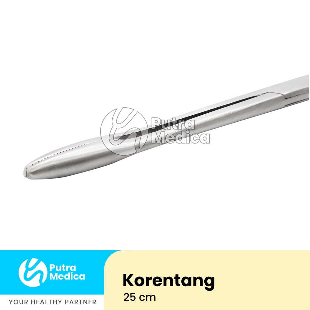 Korentang Stainless / Penjepit Instrument Medis Steril / Mayer Dressing Forceps