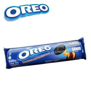 Jual Oreo Biskuit Peanut Butter & Choco Regular 119.6g Untuk Jajanan ...