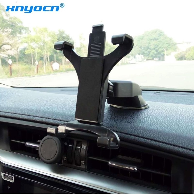 General Motors Bracket Kaca Depan PC Bracket Kit Bracket Dashboard Mobil Rotasi 360 Derajat Cocok untuk 7-11 Inci iPad