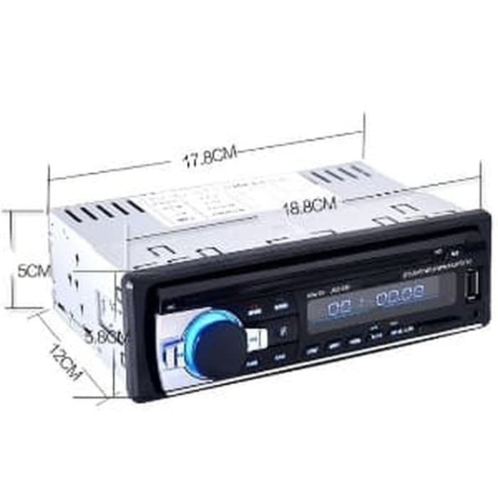 Headunit single din Bluetooth USB mp3 Radio DHD 9818