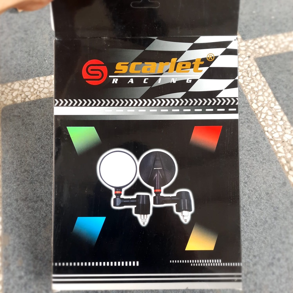 PROMO SPION JALU BULAT HITAM SCARLET RACING