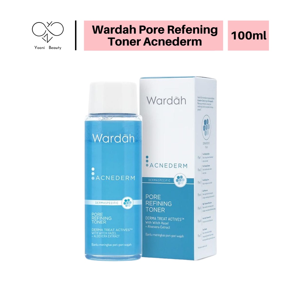 Wardah Acnederm Pore Refining Toner / Toner Wardah Acnederm