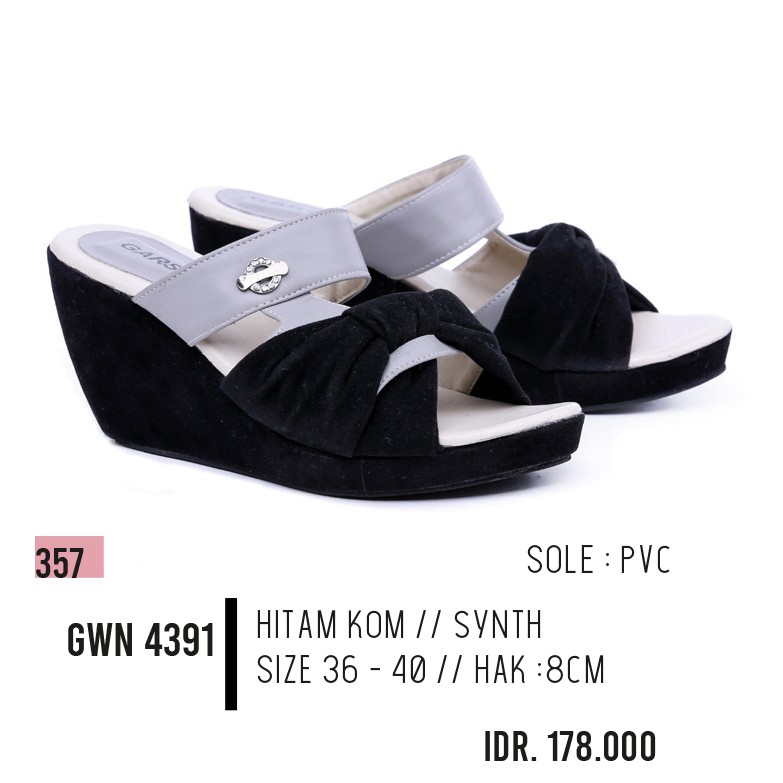 sepatu wedges wanita,wedges cewek,wedges perempuan GWN 4391