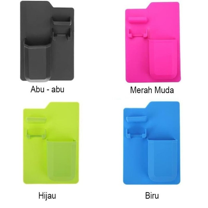 Tempat Holder Sikat Gigi dan Odol Bahan Silikon / Holder Pencukur