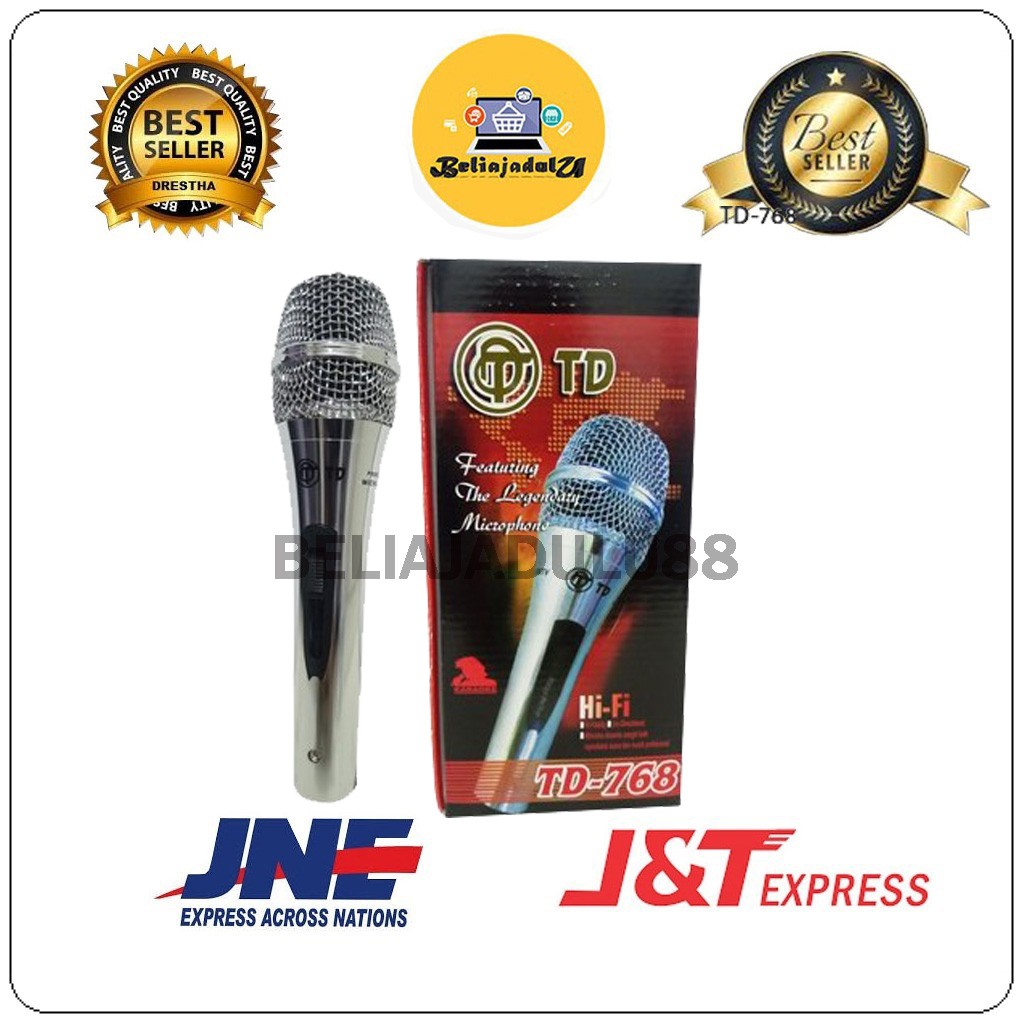 Beliajadulu88 Mic TD 768 MICROPHONE Mic TWINDOG