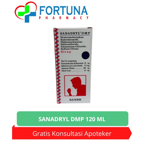 SANADRYL DMP SIRUP 120 ML
