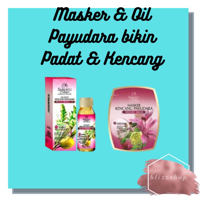 Sariayu Mujisat Masker Kencang padat Payudara