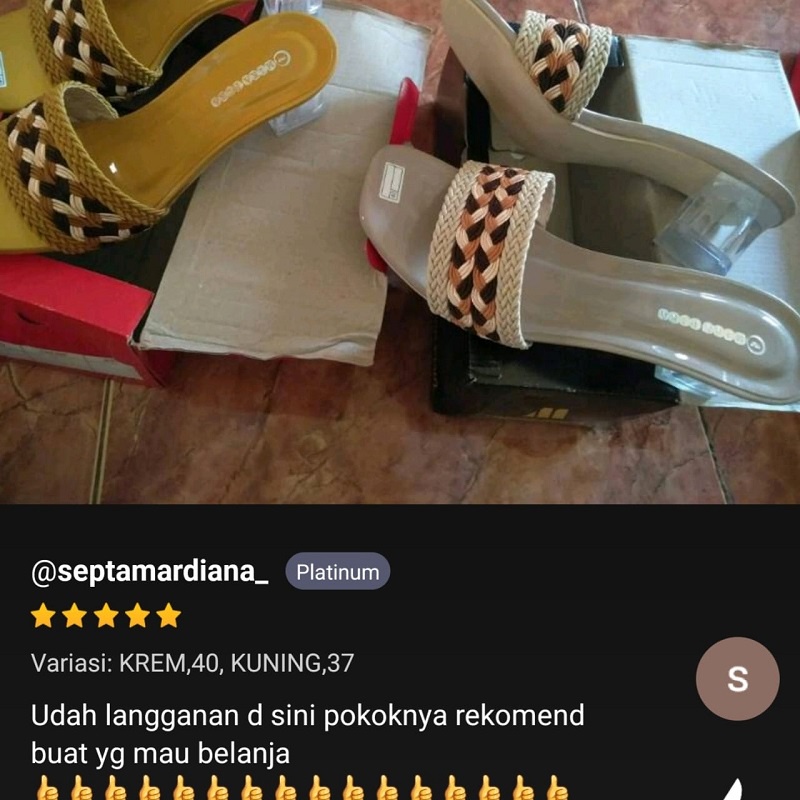 R9 sendal pesta wanita Heels Wanita Hak Kaca Ban 1 Rajut Bahan Import sepatu pesta wanita.