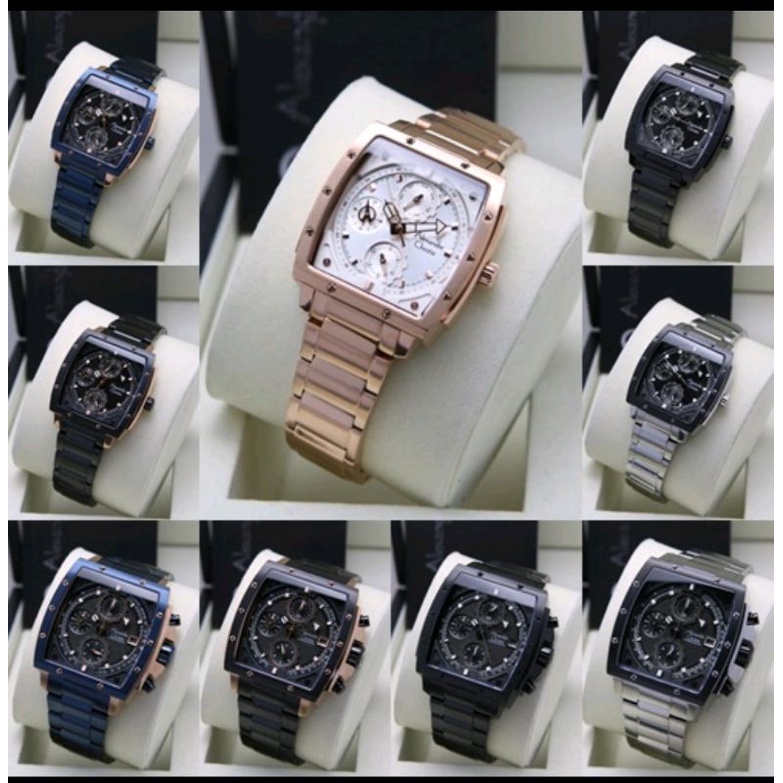 ORIGINAL JAM PRIA ALEXANDRE CHRISTIE AC 6376 / AC6376 / 6376 GARANSI RESMI 1 TAHUN