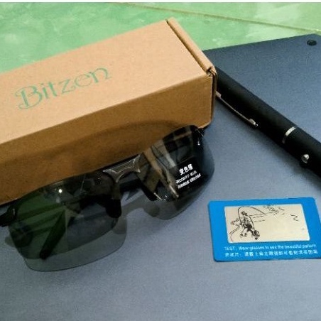 Kacamata paser ikan, kacamata polarized murah