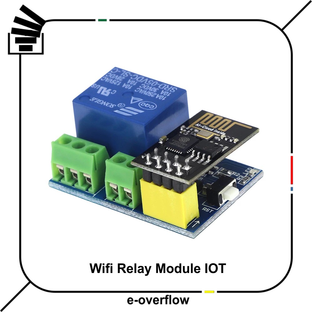Smart Home Relay Module Wifi ESP8266 ESP-01S Modul IoT Remote Control Switch Wireless Wifi ESP01S