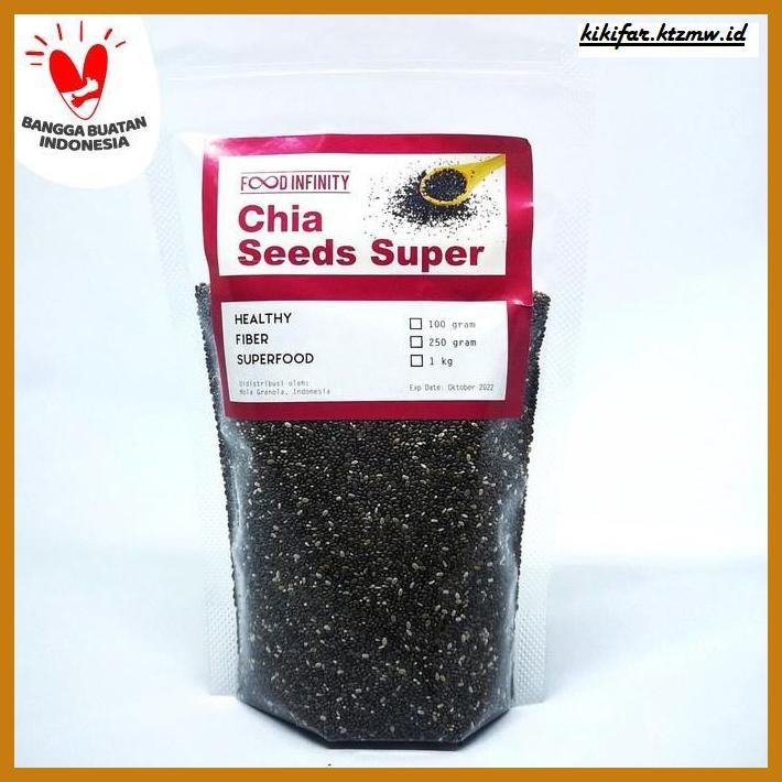 

Makanan-Kering- Organic Black Chia Seed 100 Gram Mexico Harga Grosir -Aneka.