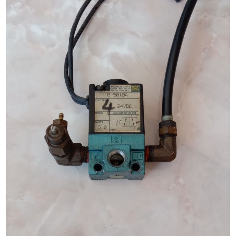 SELENOID VALVE MAC 111B-501BA 24V