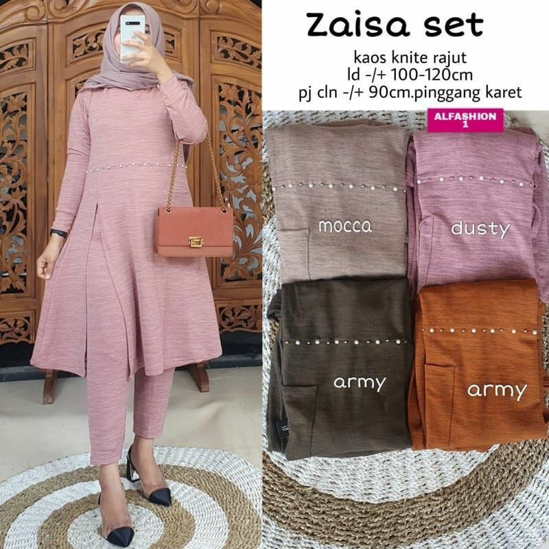 MC- etelan Wanita Terbaru Zaisa Set / Zaira Set by Mumu Fashion Hijab Solo