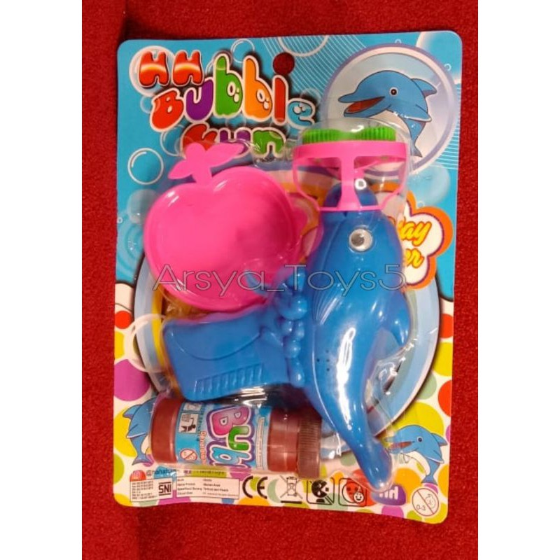 Mainan anak Gelembung Balon Sabun/Bubble Gun/Tembakan Gelembung