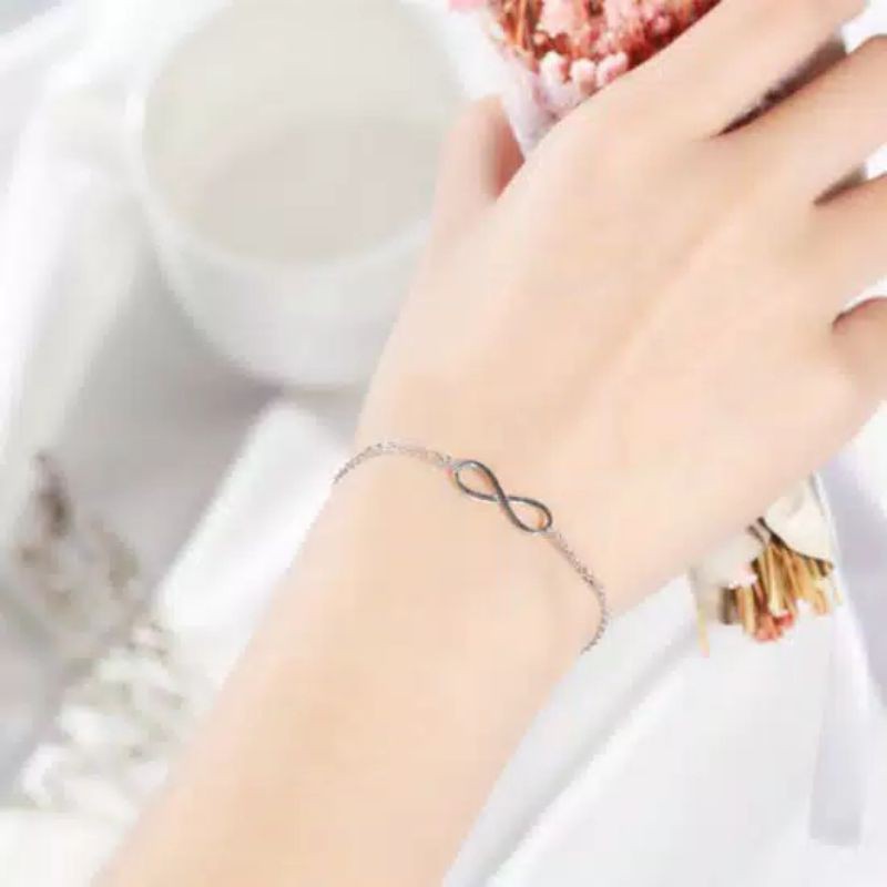 PROMO!!gelang tangan simbol infinity