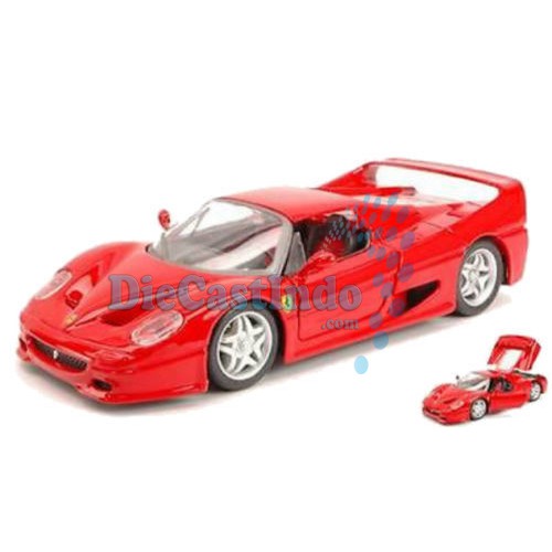 Bburago - Ferrari F50, Merah - Skala 1:24