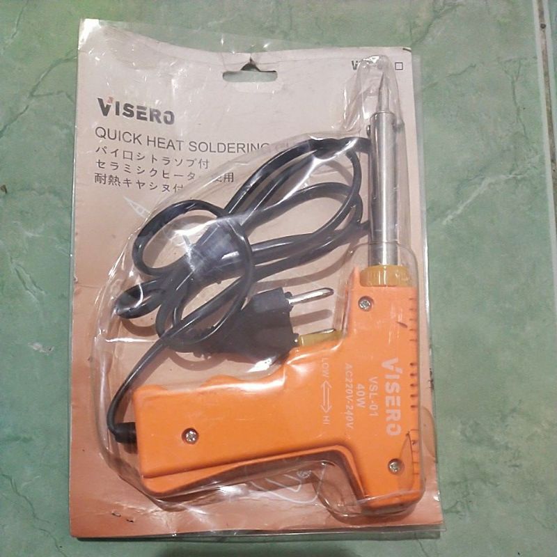 solder tembak visero 40 watt