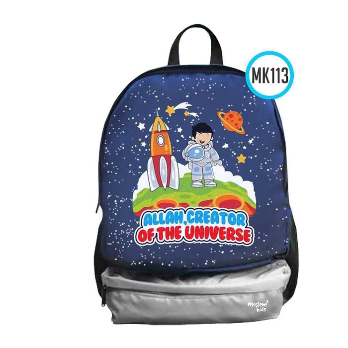 Tas Sekolah Ransel Anak SD Small Bagpack Bag Back Pack Muslim Kids Universe