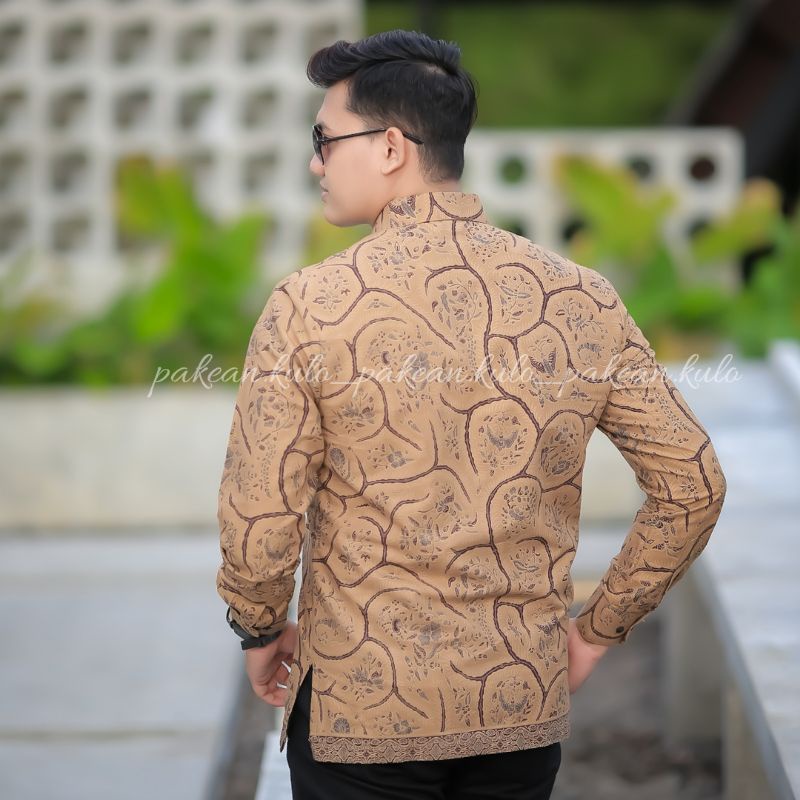 Batik Premium Pria Slimfit || Motif Laksmana