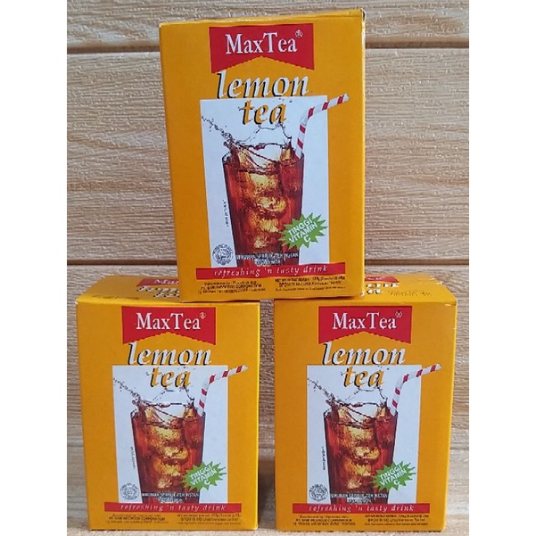 ✔MURAH Max Tea Lemon Tea @25gr 5sachet / Lemon Tea / MaxTea