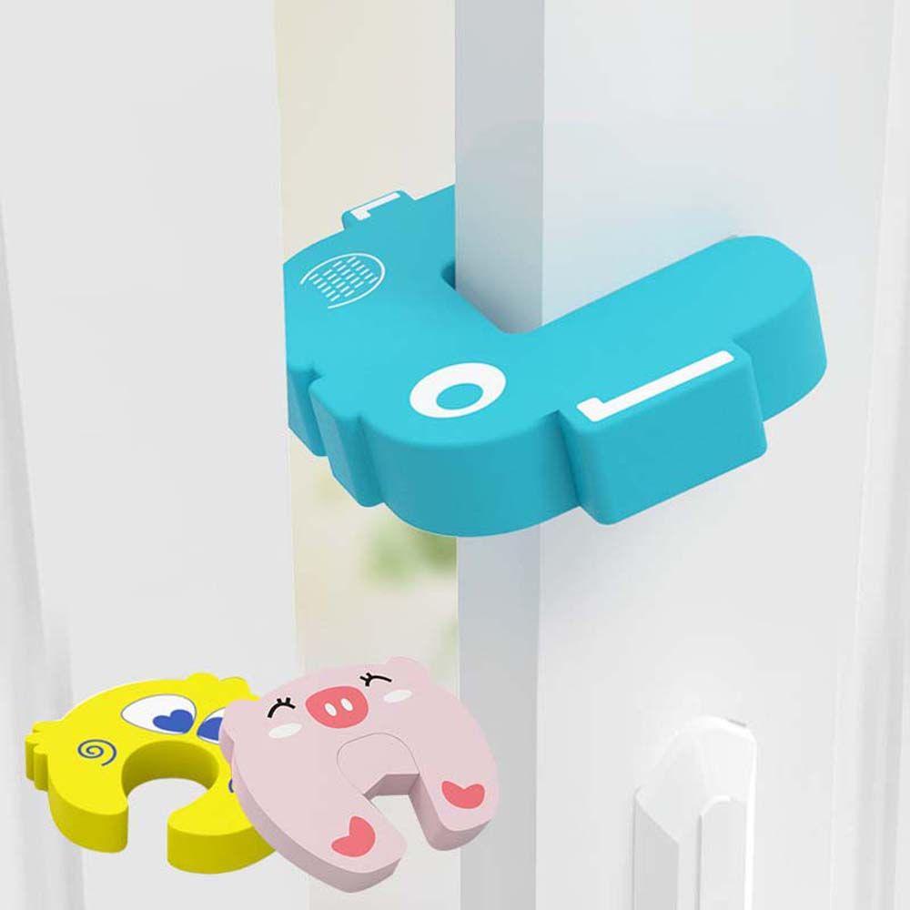 Needway Baby Safety Lock Animal Wardrobe Protection Pelindung Jari Bayi Toilet Kartun Door Security Lock