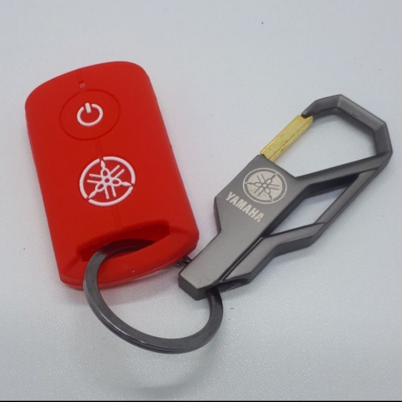 Paket gantungan Kunci + Cover remot Casless New Nmax Lexi Xmax Aerox