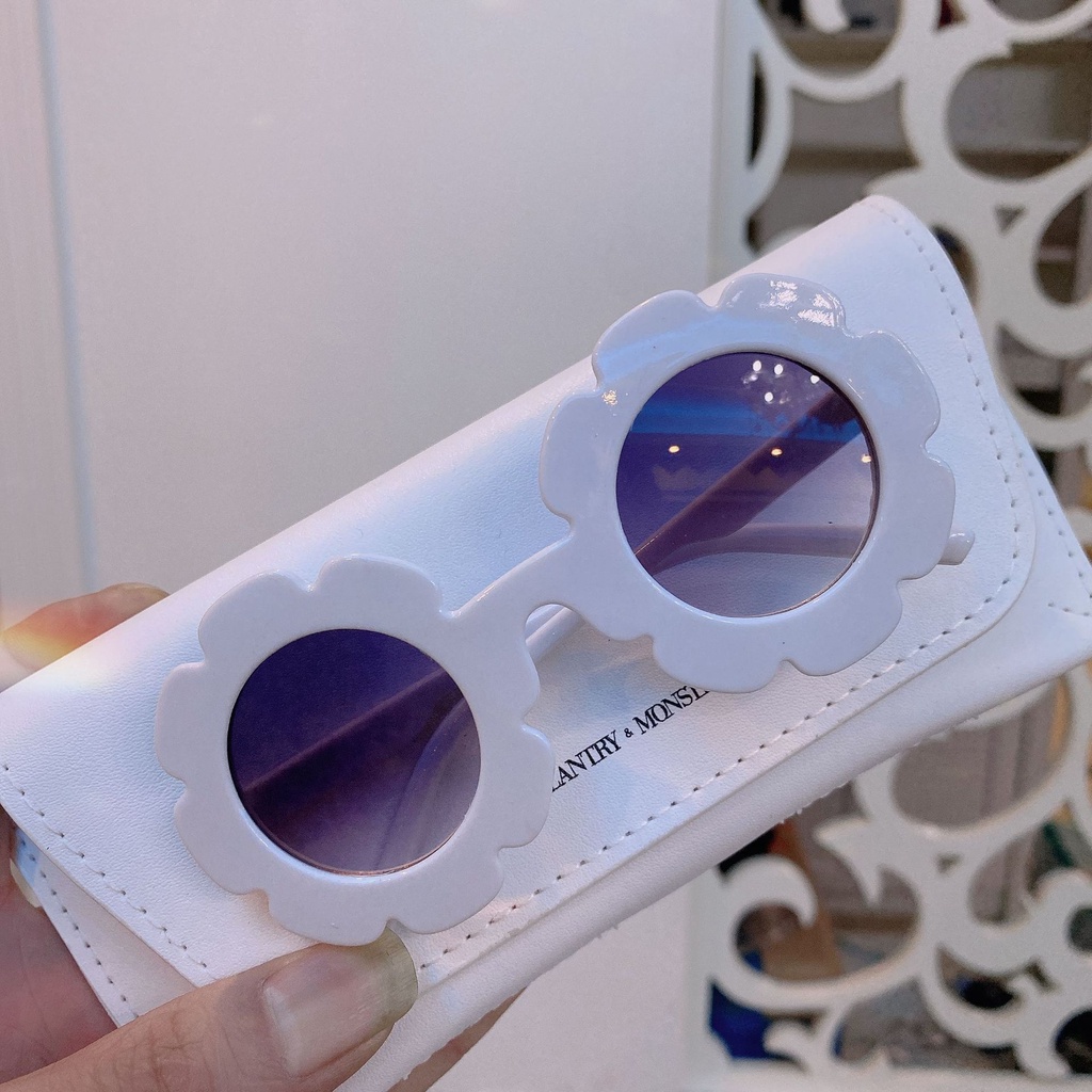 sunglases flower kacamata anak balita perempuan fashion model bunga 1 tahun - 8 tahun