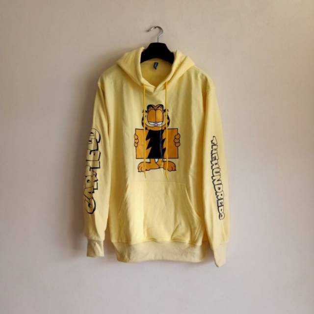 Hoodie H&M Garfield Yellow | Original