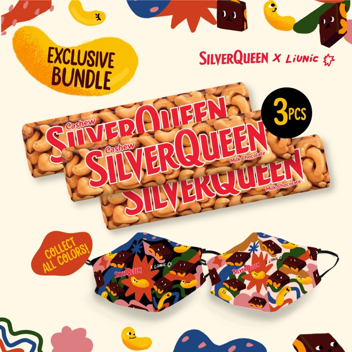 

4eh Silverqueen Cashew X Liunic (Isi 3 + Masker Liunic) 60Jhh