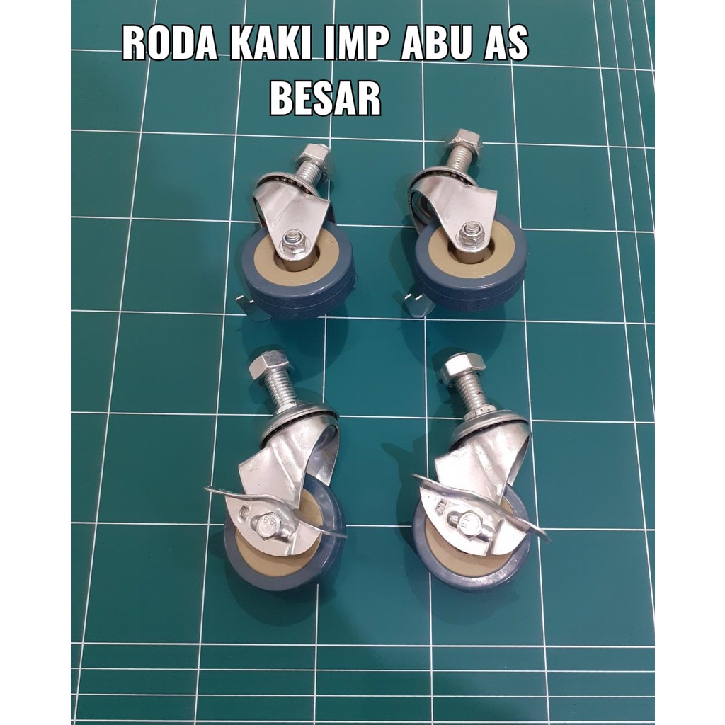 Roda Kaki Meja Mesin Jahit Industri (Drat Besar)