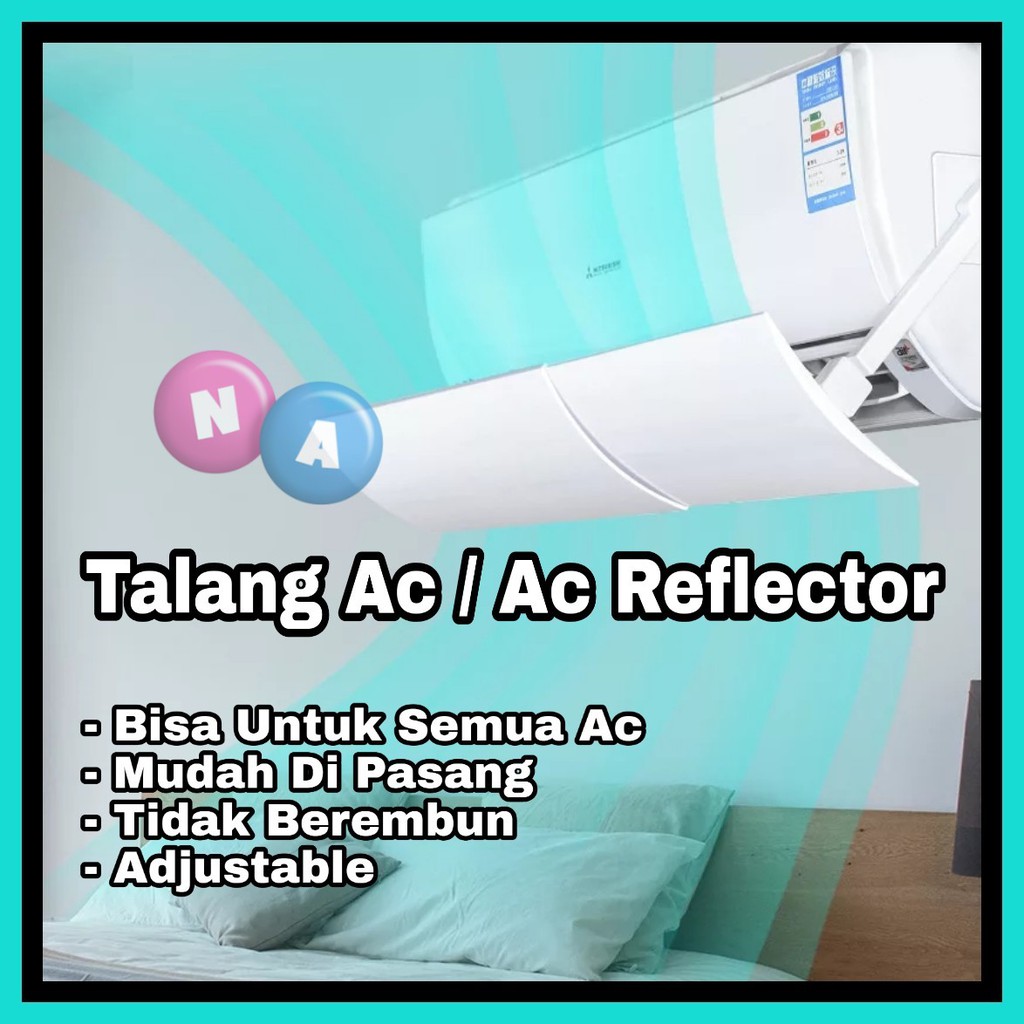 Talang Ac Penahan Angin - Ac Refektor Universal Adjustable TL01