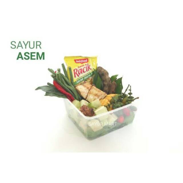 

Paket komplit sayur asem dan bumbu racik