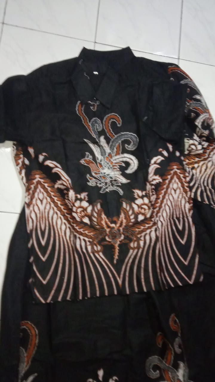 Couple Keluarga Vadia Couple Batik Pekalongan~batik Set Keluarga