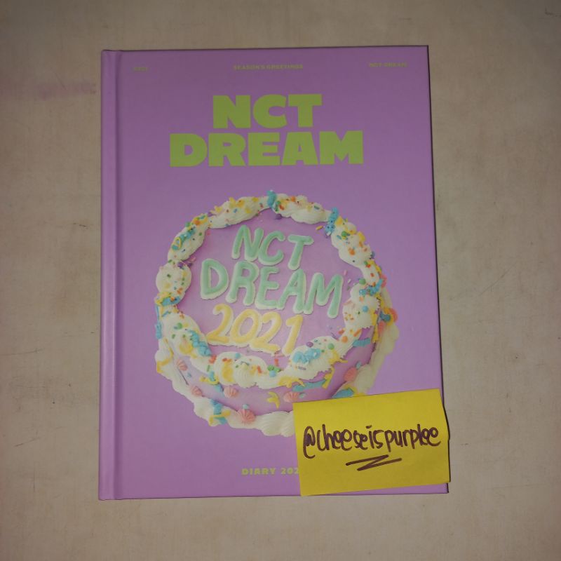 Hard Cover Diary NCT Dream Season Greating SG 2021