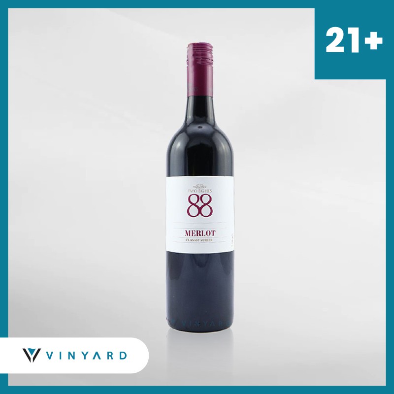 HP Two Eights Classic Merlot 750 ml ( Original &amp; Resmi By Vinyard )