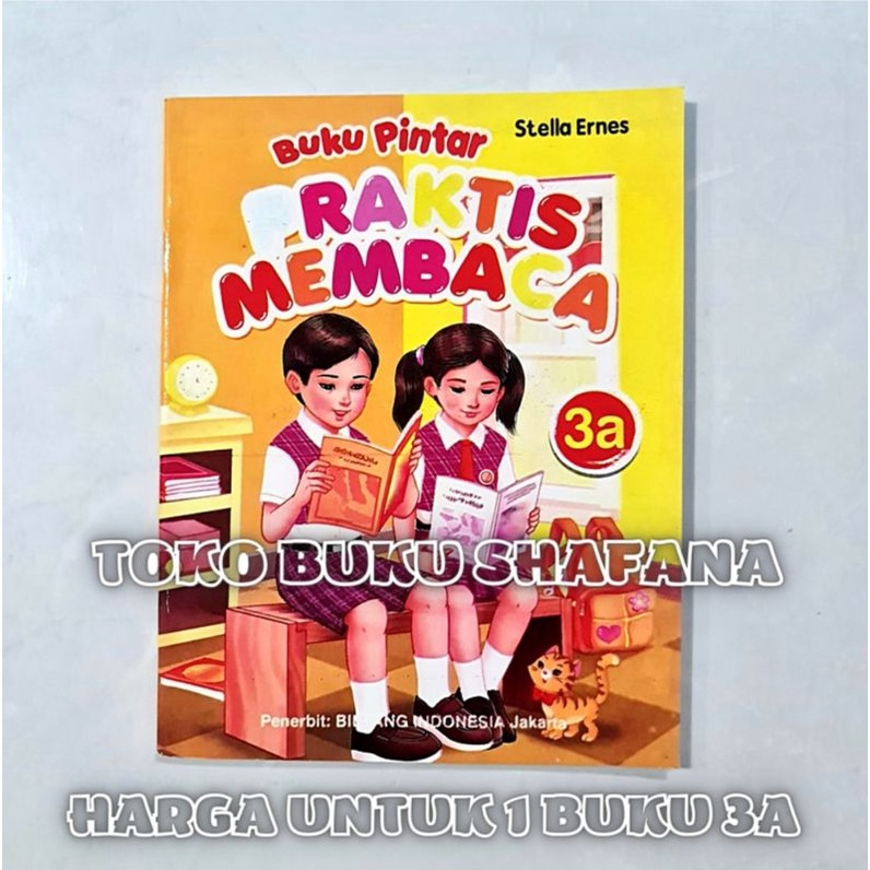 Buku Anak - Paket Lengkap Buku Pintar Praktis Membaca Jilid 1A Sampai 3B Untuk PAUD TK dan SD Penerbit Bintang Indonesia