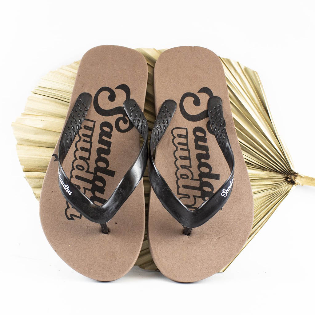 SANDAL JAPIT WUDHU MASJID MUSHOLLA KANTOR UNTUK WAKAF SEDEKAH INFAQ DI MESJID MUSHOLA-Coklat