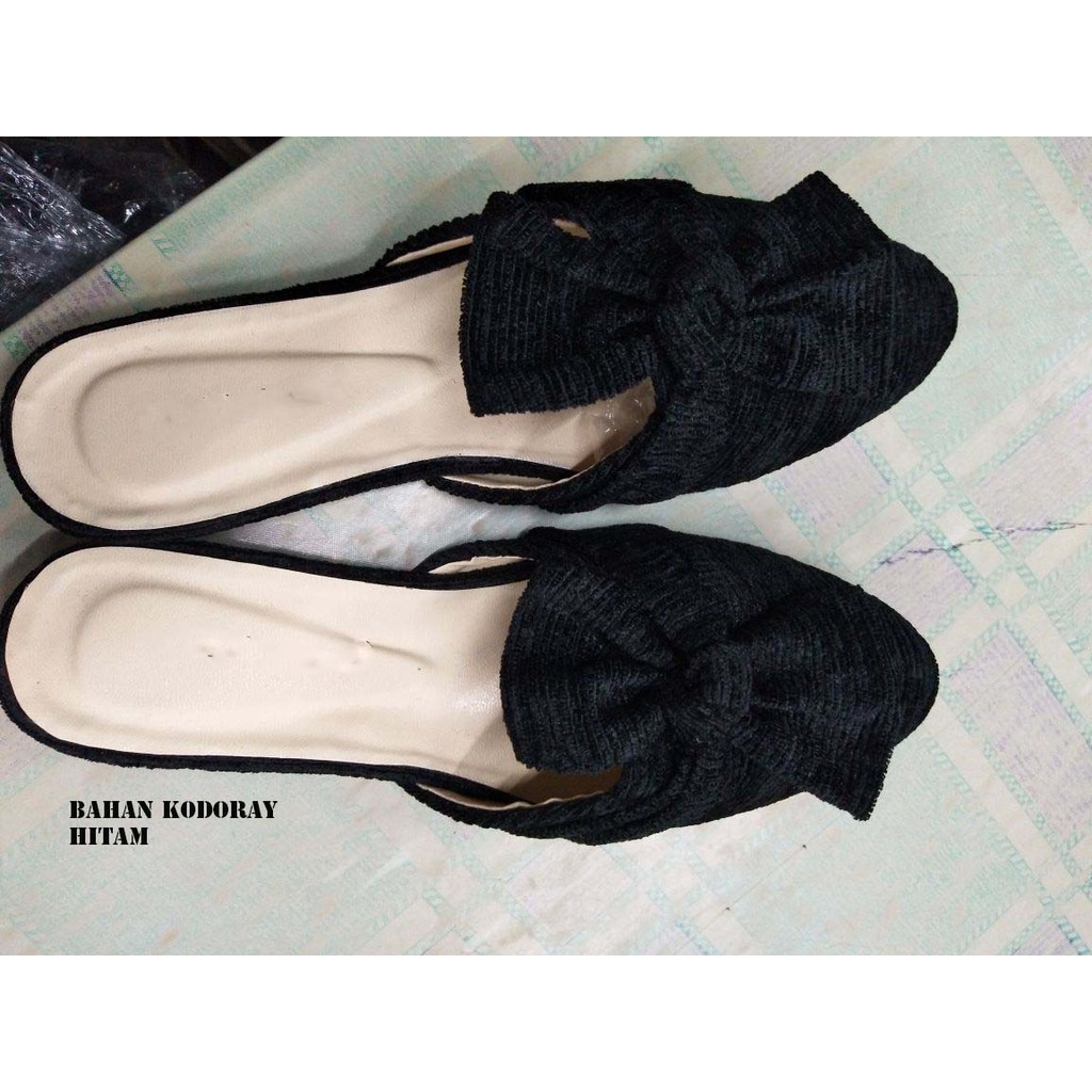 NunuLisaTan - TERMURAH Sandal Teplek Flat Shoes Baru Model PITA FLAT