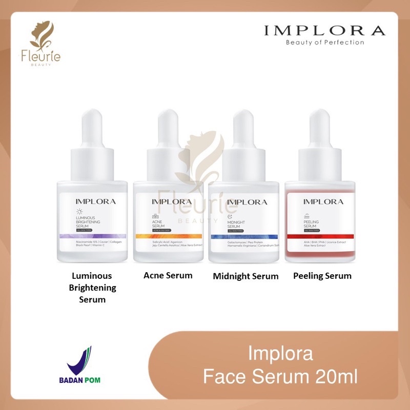 IMPLORA ORIGINAL BPOM SERUM WAJAH