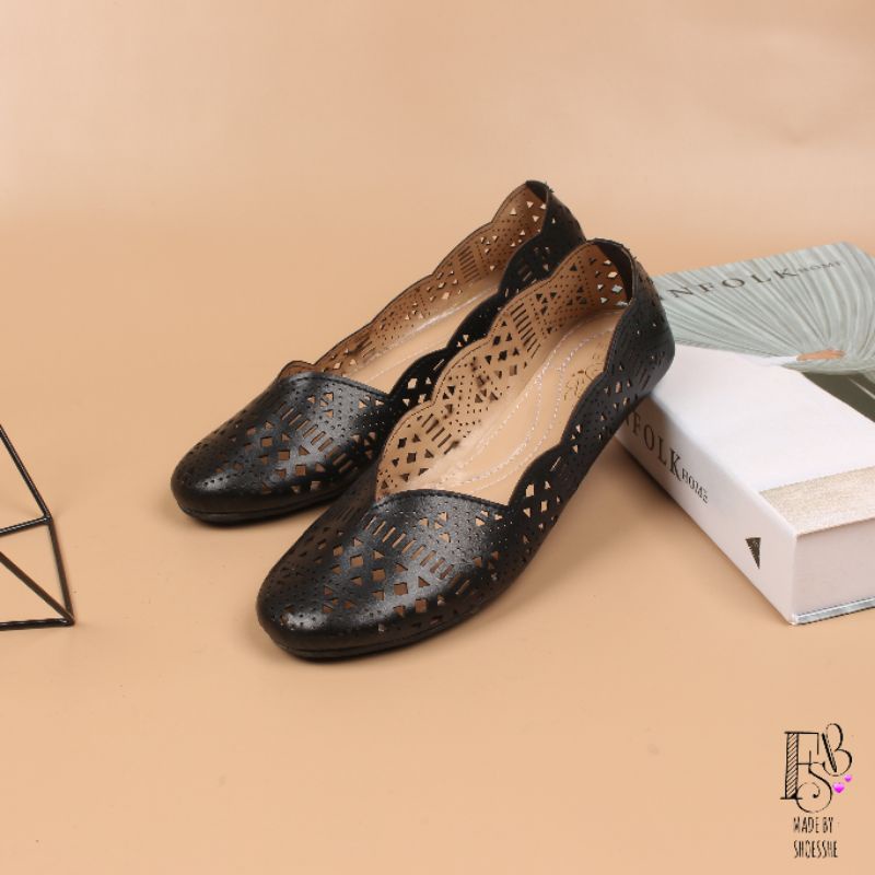 Fsb - BLACK SERIES Flat Shoes Wanita