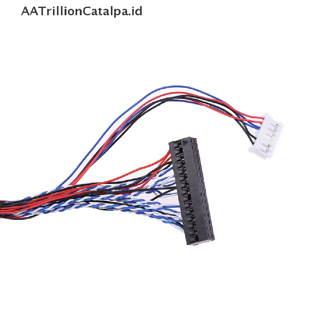 Aatrillioncatalpa I-PEX 20453-040T-11 40Pin 2ch 6bit LVDS Kabel Untuk Panel LCD LED 10.1-18.4 inch